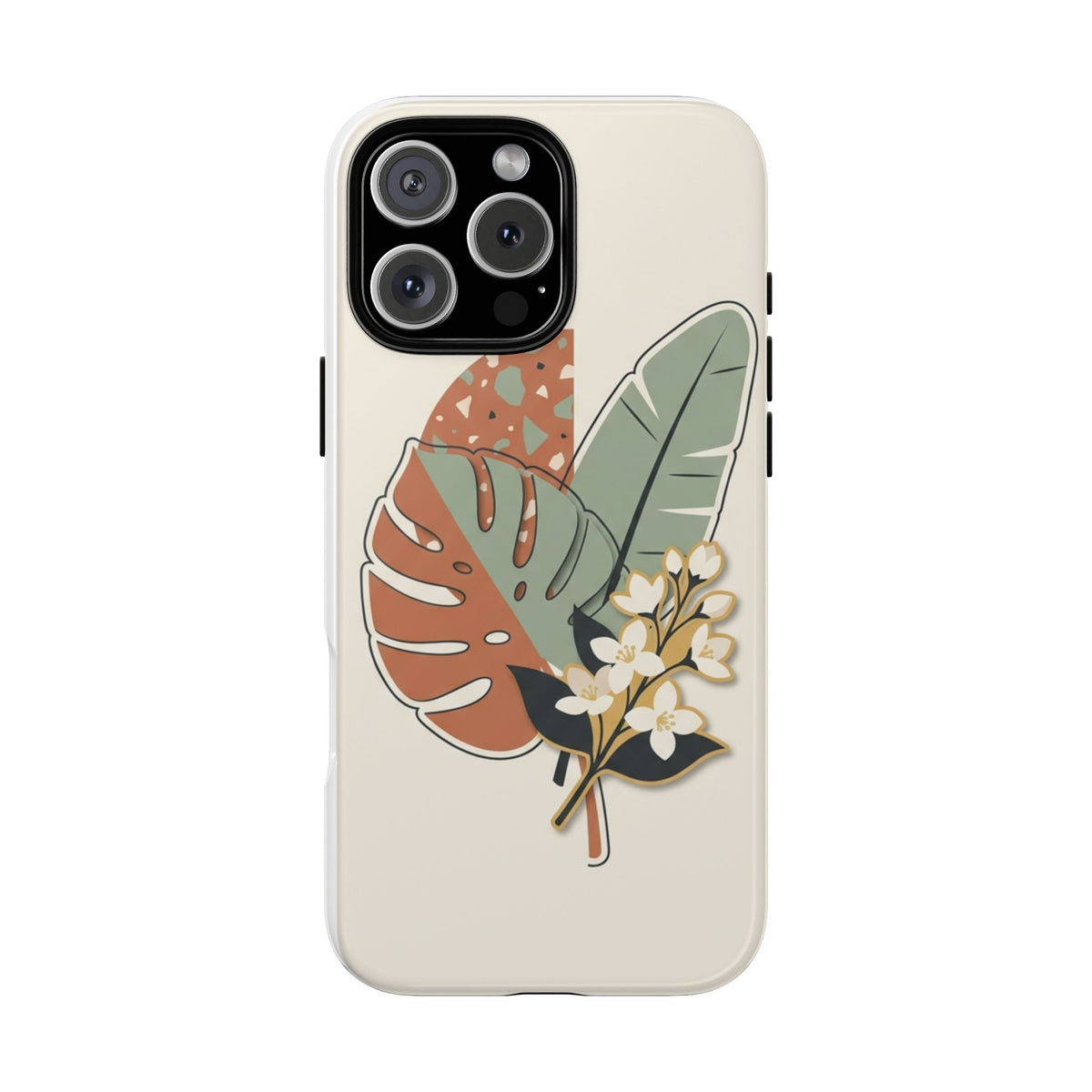 Tropical Leaves Phone Case — Floral Monstera Protective Cover