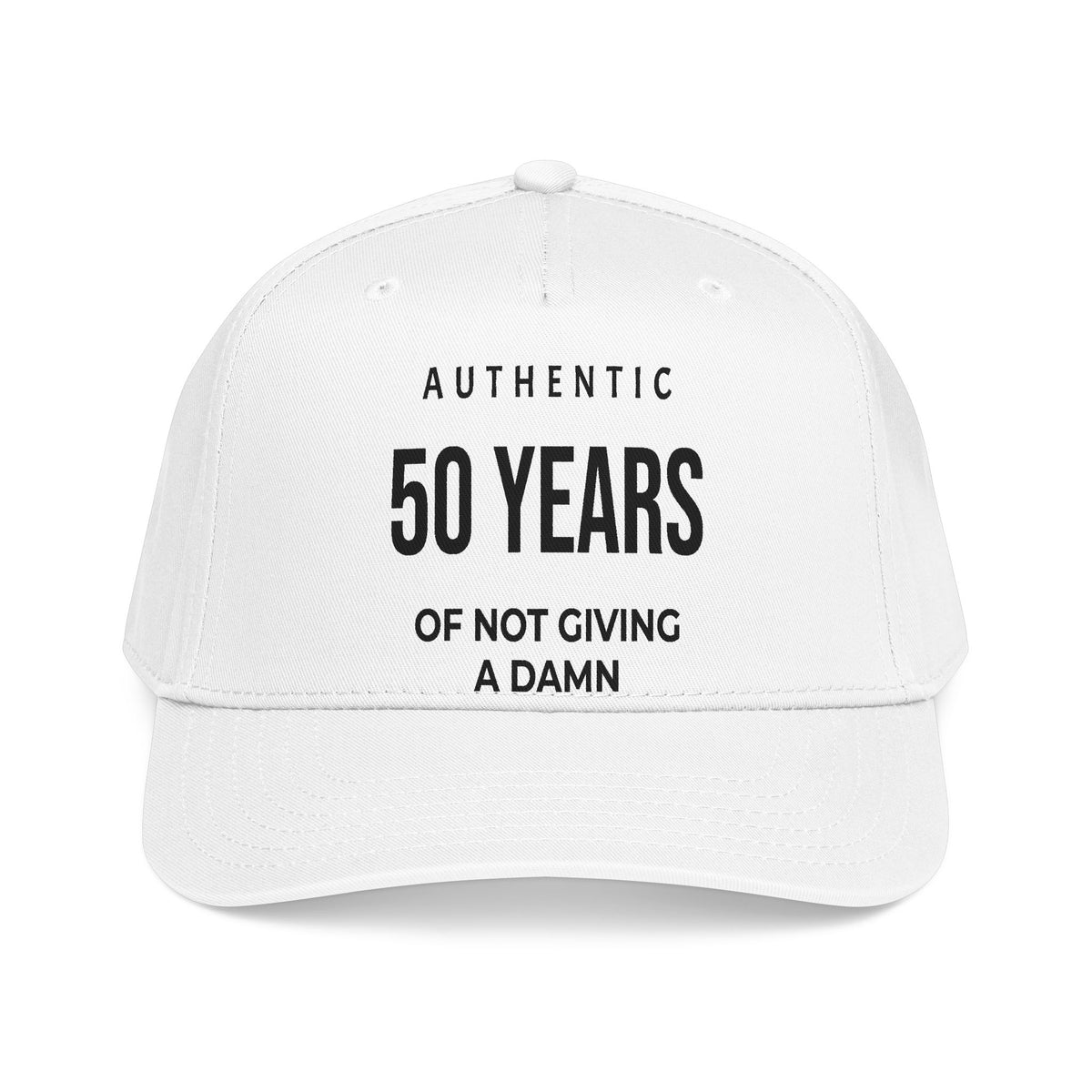 Gorra de Béisbol "50 Años Sin Dar Explicaciones" | 50 Years of Not Giving a Damn Cap — Funny 50th Birthday Hat