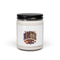 Momster Halloween Soy Candle, Pumpkin Spice Scent | Purple Orange Spooky
