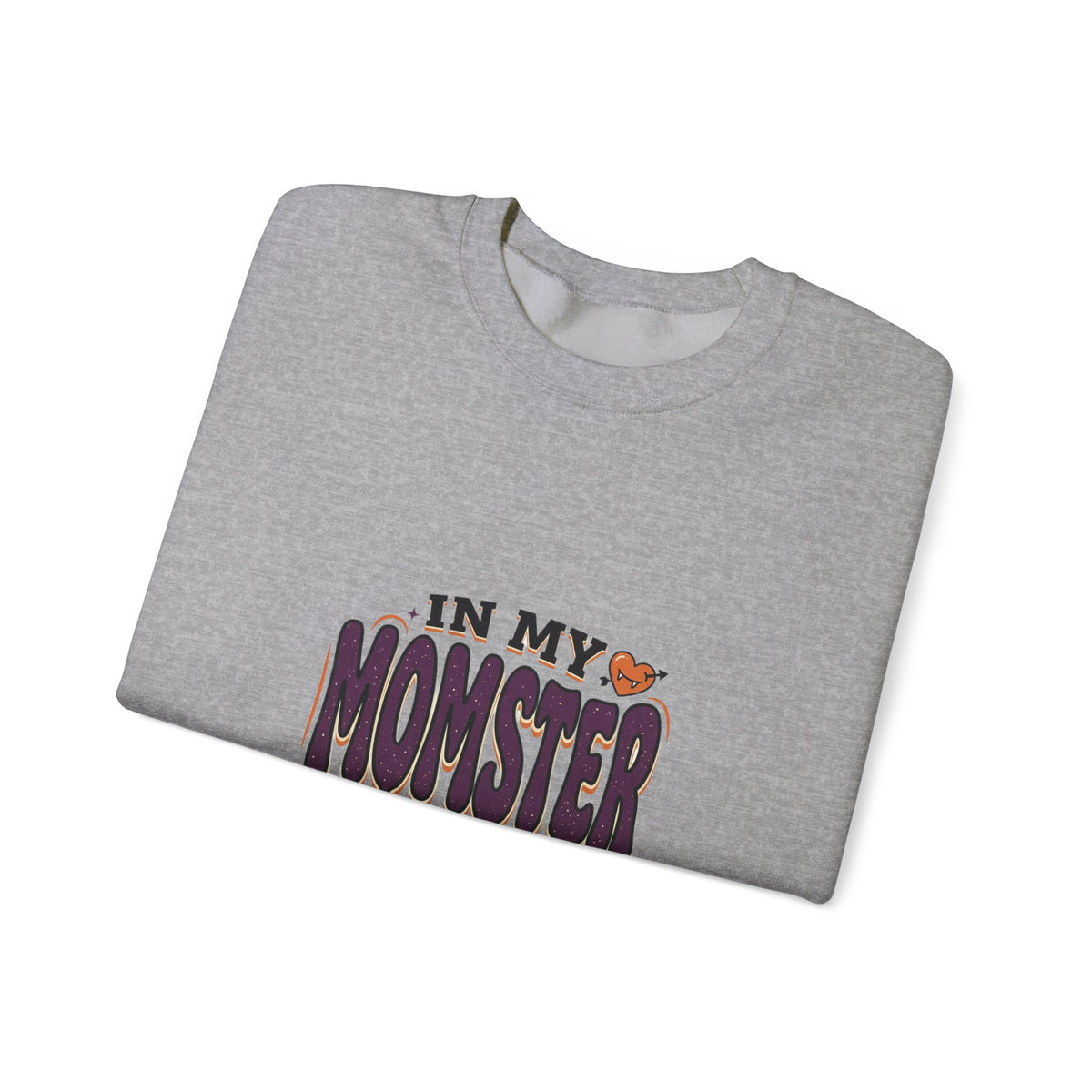 Momster Era Sweatshirt | Halloween mom, spooky purple orange retro