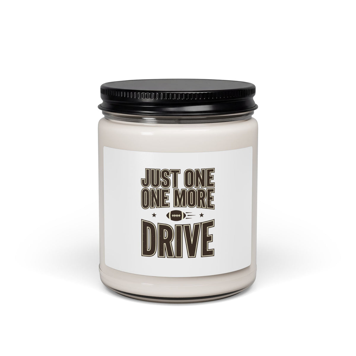 Just One More Drive Candle | Football Season Soy Candle, 9oz