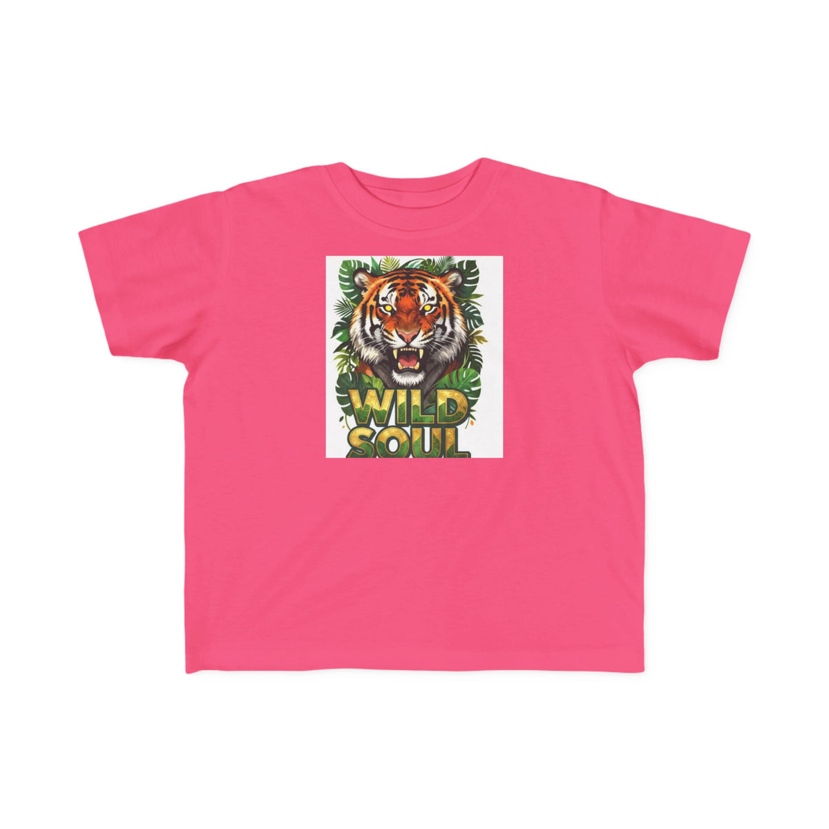 Toddler Tee — 'Wild Soul' Tiger Graphic Kids Shirt
