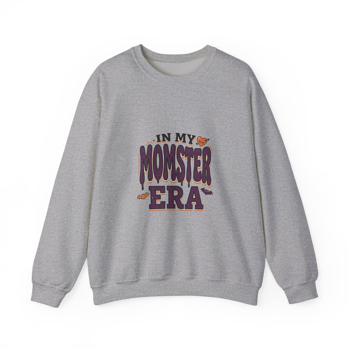 Momster Era Sweatshirt | Halloween mom, spooky purple orange retro