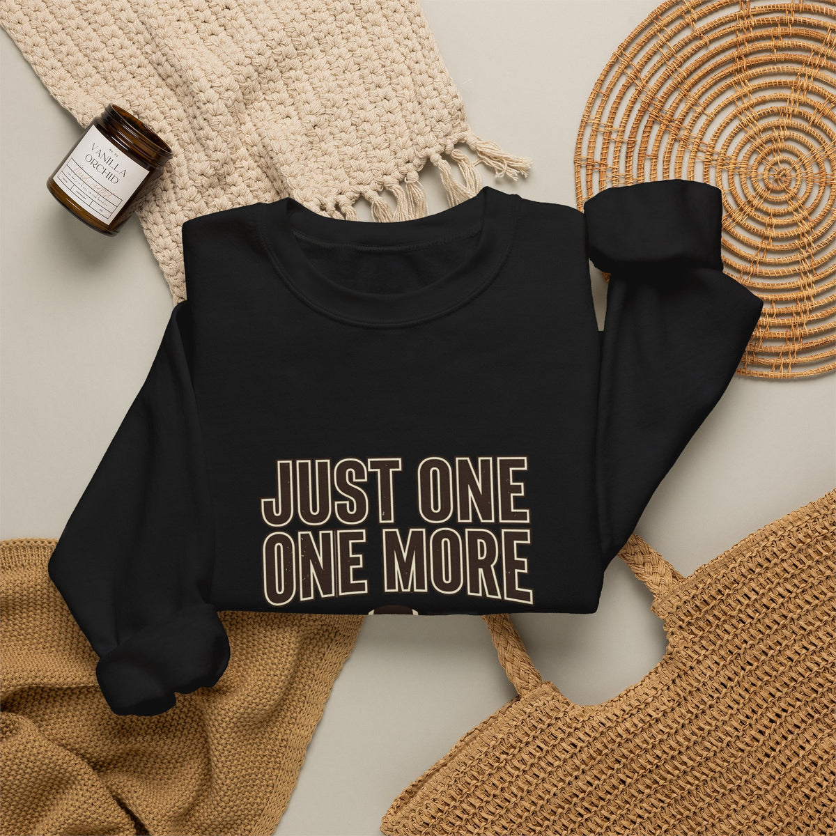 Just One More Drive Sweatshirt | Football Season, Tailgate Crewneck
