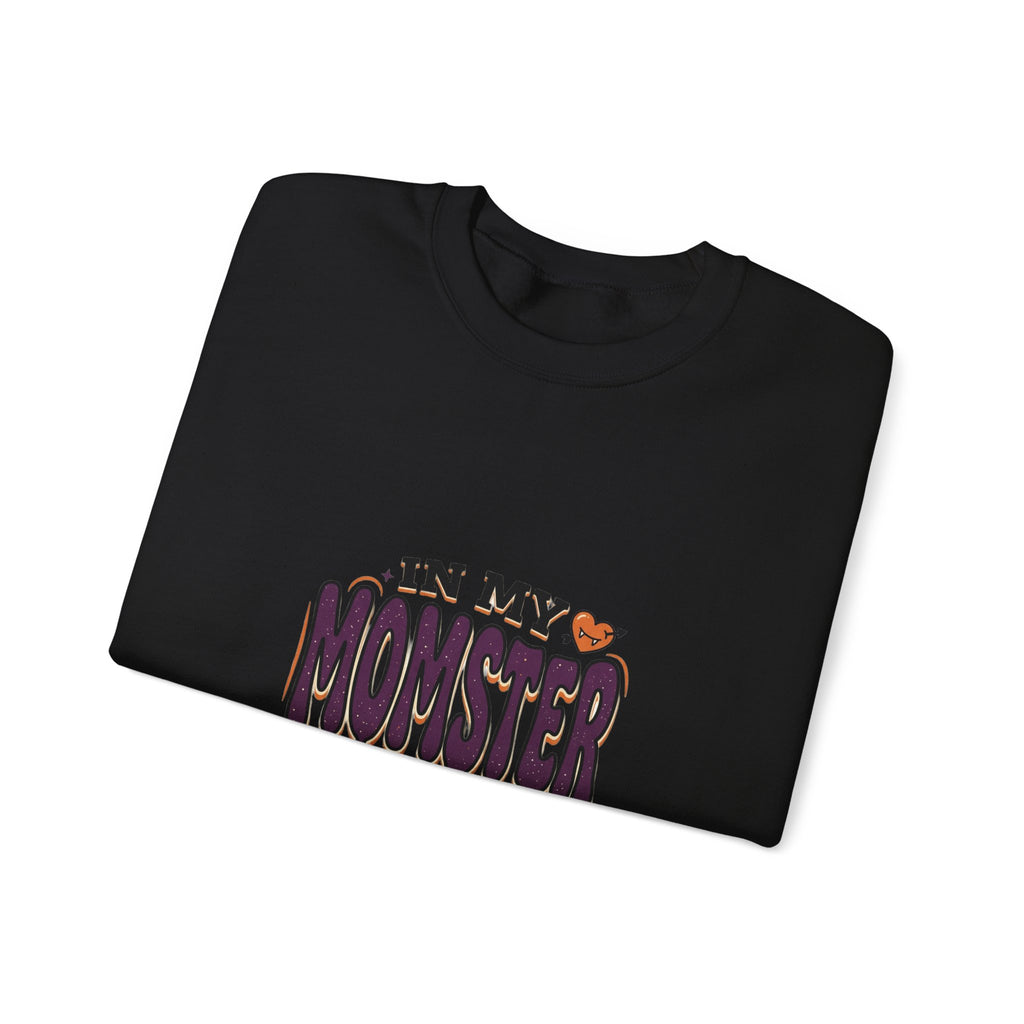 Momster Era Sweatshirt | Halloween mom, spooky purple orange retro