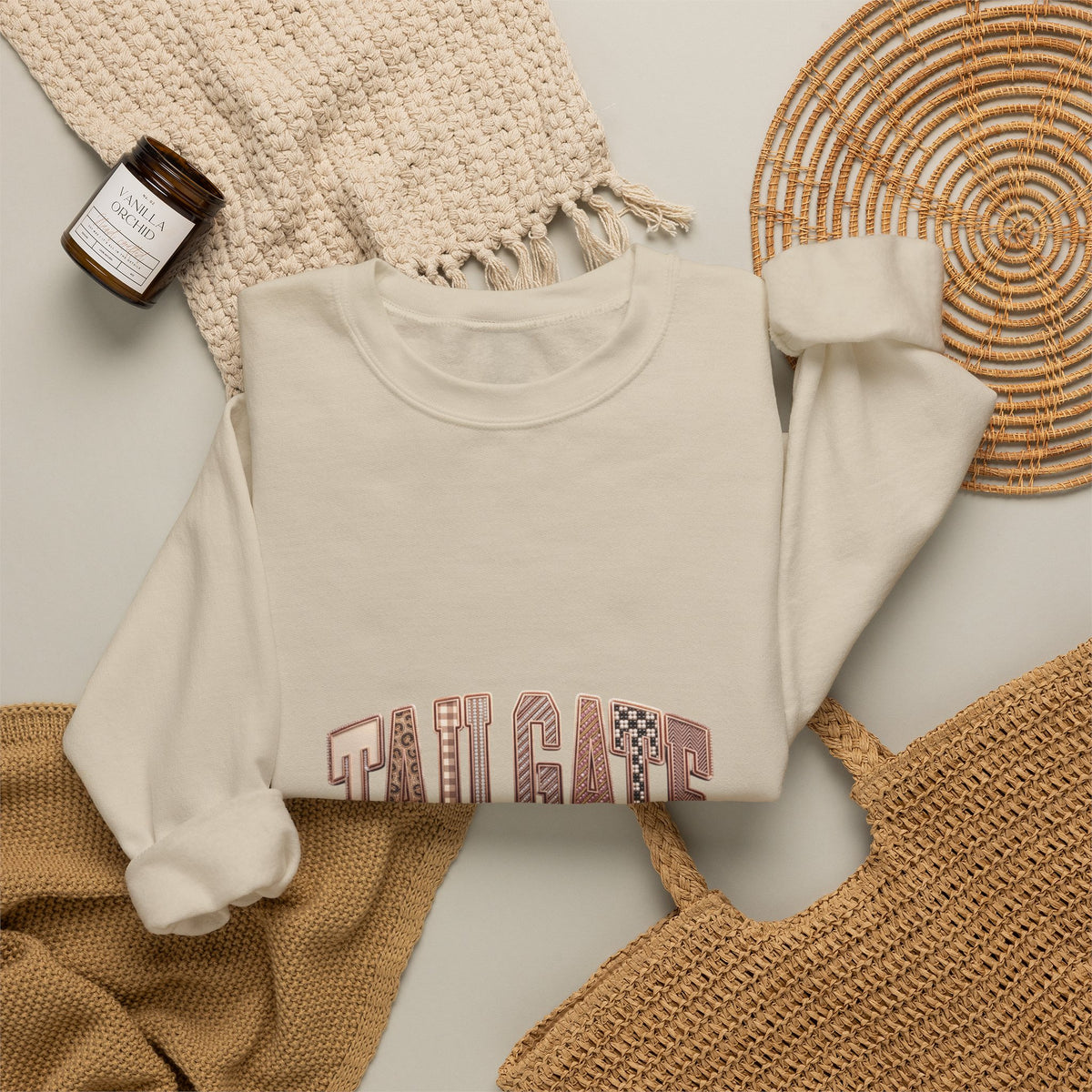 Tailgate Crewneck Sweatshirt | Football Season, Game Day Pullover