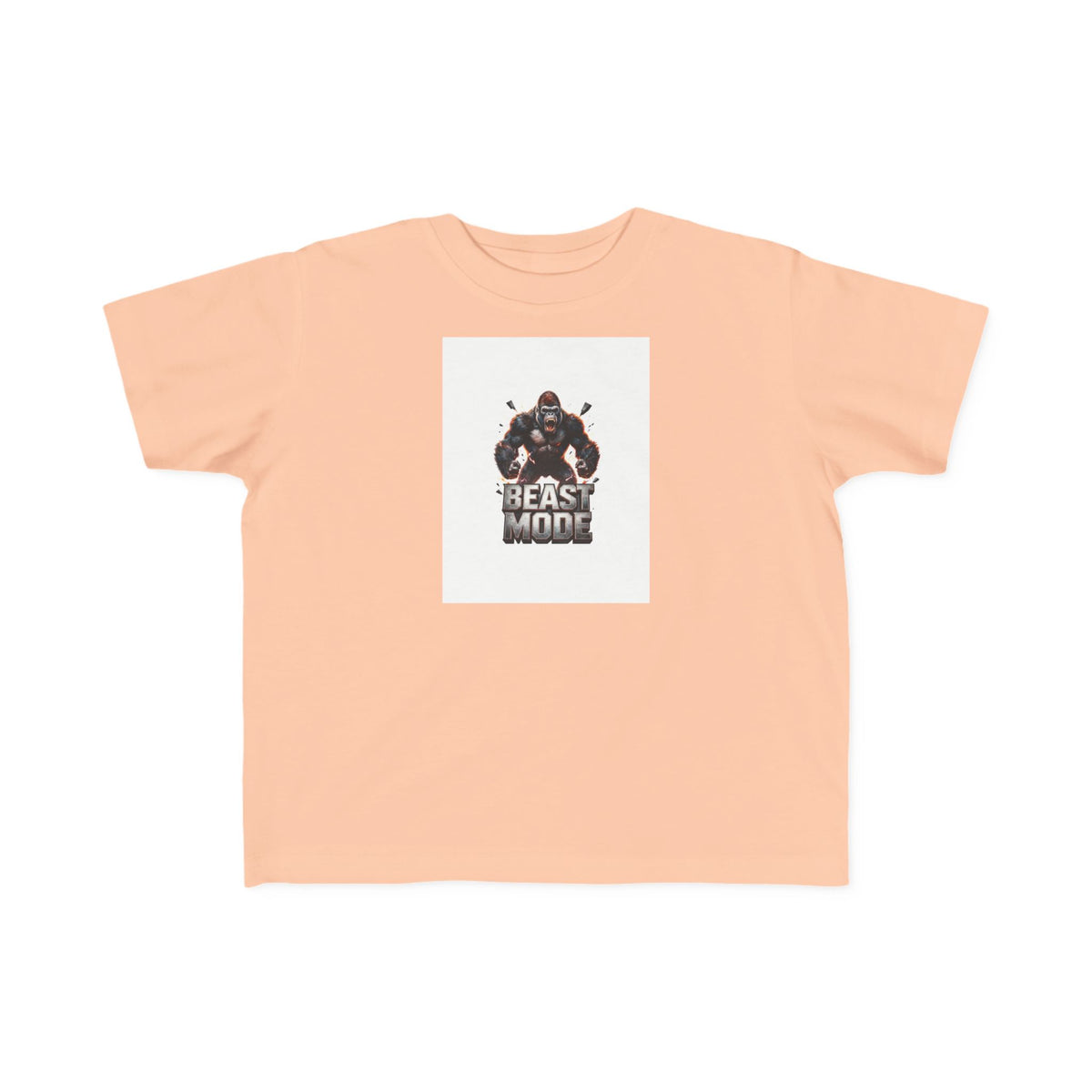 Toddler Tee - "Beast Mode" Gorilla Graphic Kids Shirt
