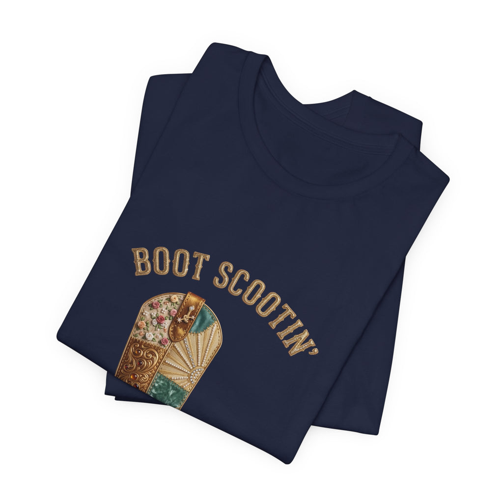 Boot Scootin' Cowboy Boot T-Shirt | Country Western Graphic Tee