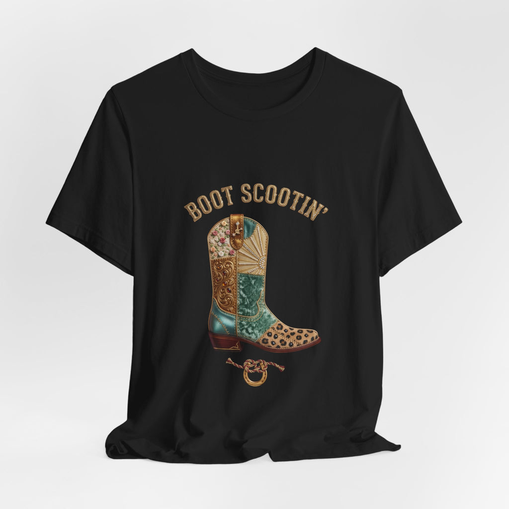 Boot Scootin' Cowboy Boot T-Shirt | Country Western Graphic Tee