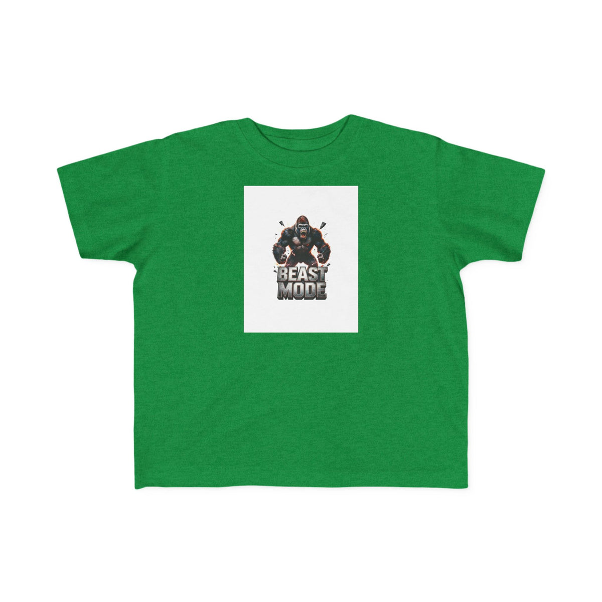 Toddler Tee - "Beast Mode" Gorilla Graphic Kids Shirt