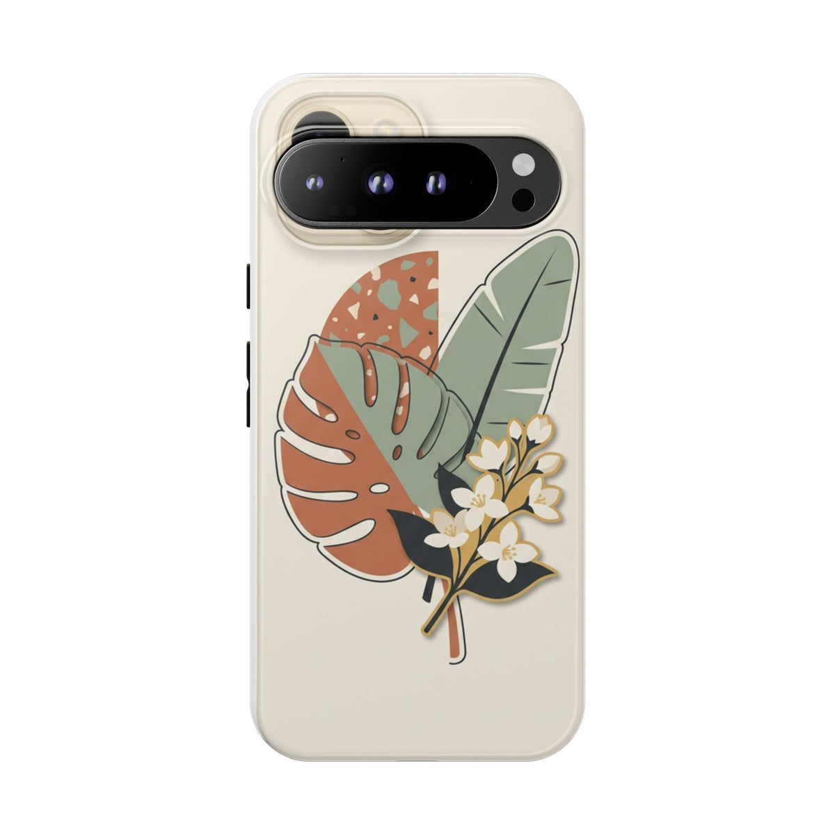 Tropical Leaves Phone Case — Floral Monstera Protective Cover