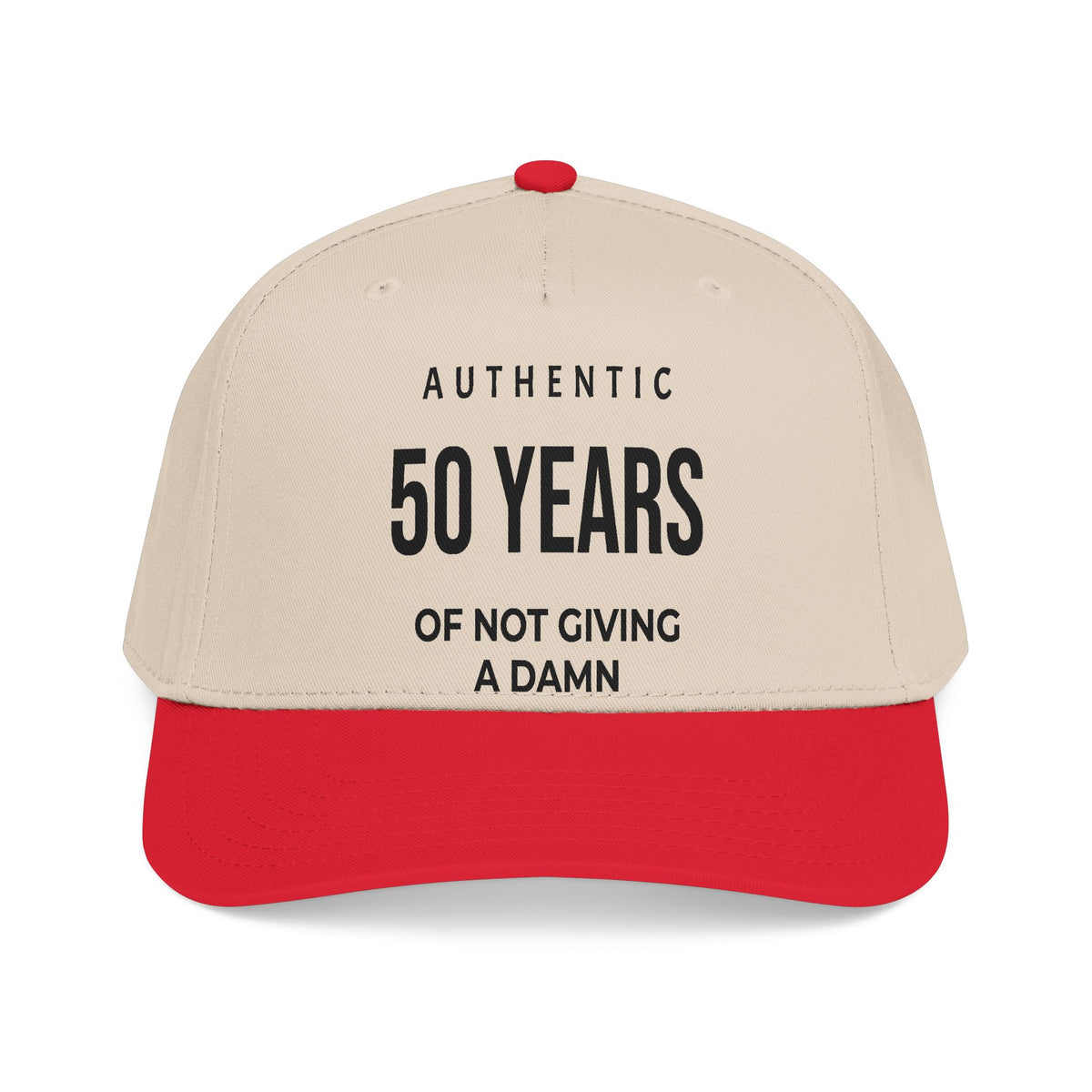 Gorra de Béisbol "50 Años Sin Dar Explicaciones" | 50 Years of Not Giving a Damn Cap — Funny 50th Birthday Hat
