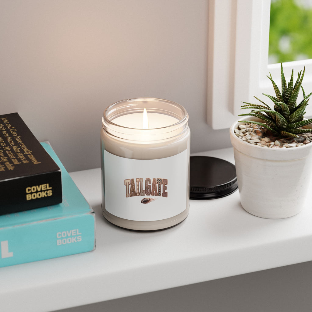 Tailgate Football Candle | Scented Soy Candle, 9oz