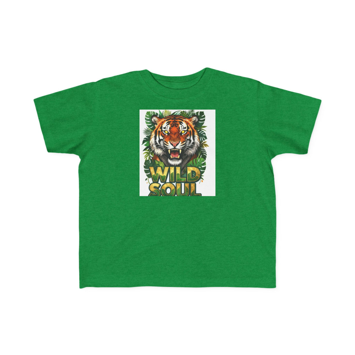 Toddler Tee — 'Wild Soul' Tiger Graphic Kids Shirt