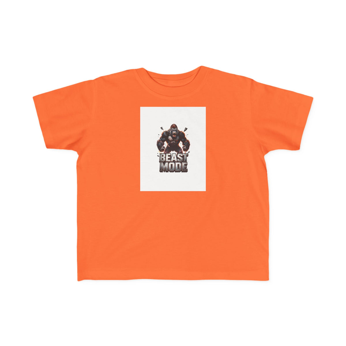 Toddler Tee - "Beast Mode" Gorilla Graphic Kids Shirt